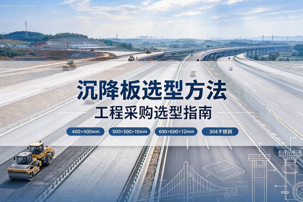 康定沉降板选择方法